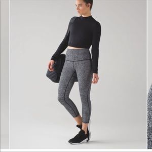Lululemon wunder under pant hi-rise mesh size 6